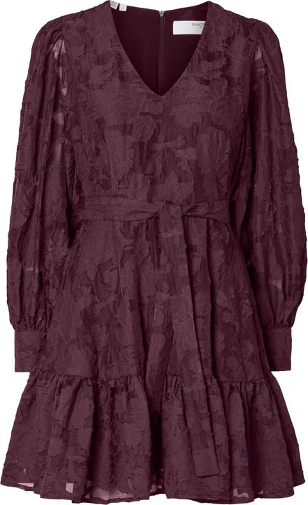Image du produit Selected Femme Mini-robe fleurie à manches longues (34)