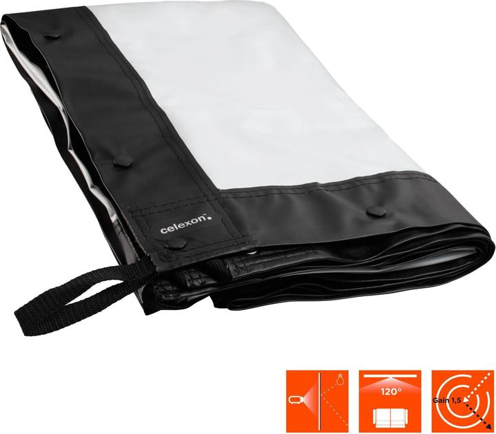 Image du produit Celexon Toile pour cadre pliant Mobil Expert, projection frontale (165", 16:9)