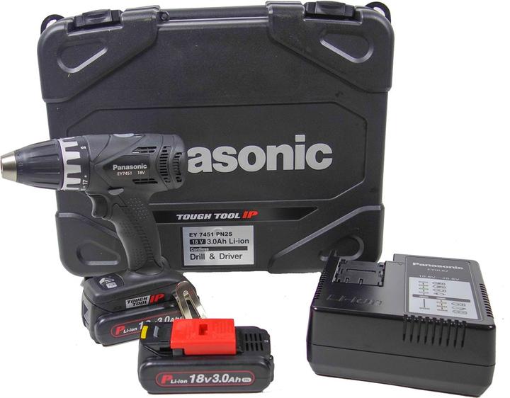 Immagine prodotto Panasonic Trapano e avvitatore a batteria EY 7451 PN2G (Batteria ricaricabile)