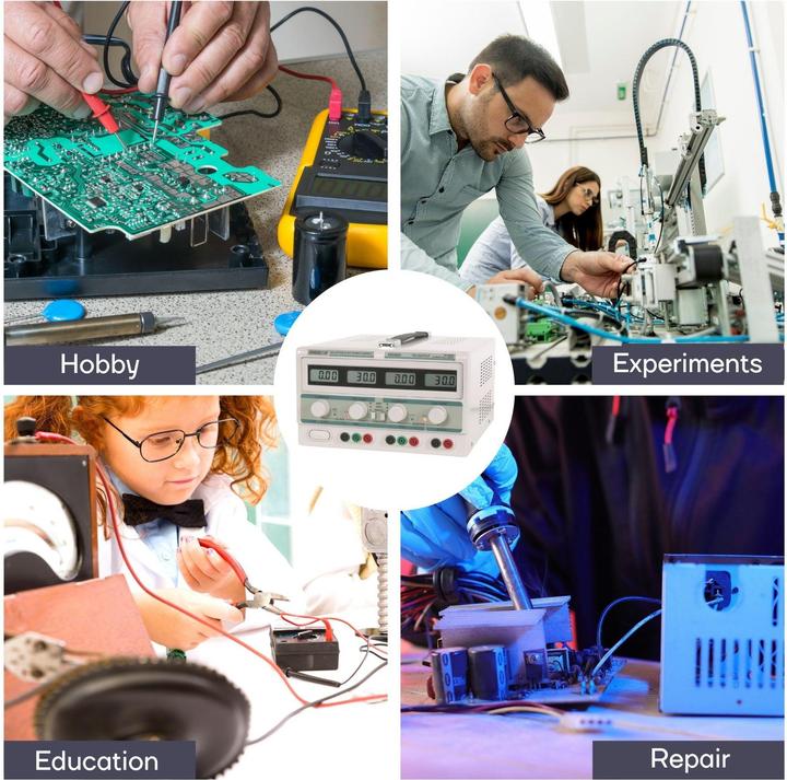 Produktbild Velleman Dc-Doppel-Labornetzgerät