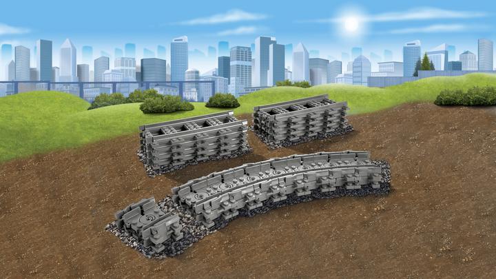 Image du produit LEGO Rails flexibles (7499, LEGO City)