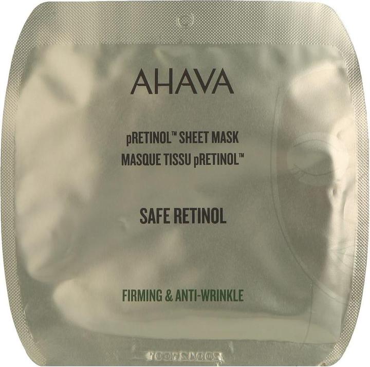 Image du produit Ahava Sheet Mask - Masque en feuille pour les peaux sèches et ternes