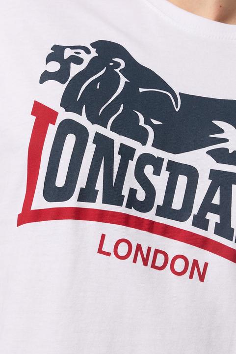 Produktbild Lonsdale London Shirt Kurzarm-T-Shirt LOSCOE im 2er-Pack mit Rundhalsausschnitt (L)
