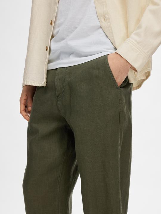 Image du produit Selected Homme Pantalon 100% lin (XXL)