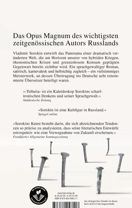 Image du produit Telluria (Allemand, Sorokin, Vladimir, 2015)