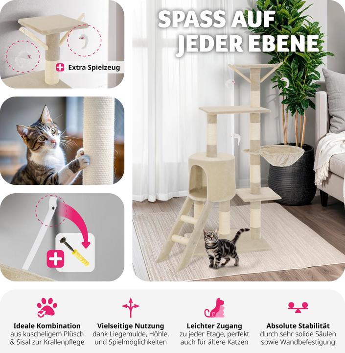 Image du produit tectake Dominik (144 cm, Beige)