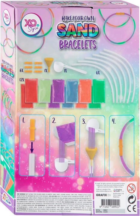 Immagine prodotto Grafix Realizzare braccialetti di sabbia