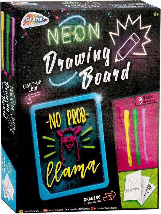 Image du produit Grafix Planche à dessin néon avec lumière