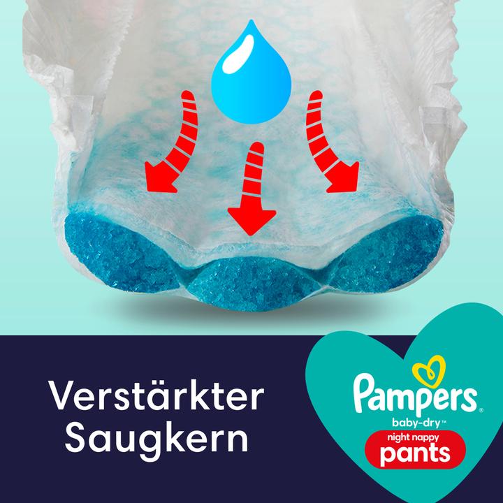 Produktbild Pampers Baby Dry Night Pants (Gr. 5, Tragepack, 36 Stück)