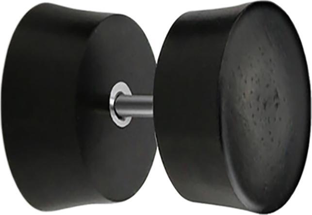 Produktbild Star Piercing Fake Plug aus Areng Holz (ohne Messing, Organisch)