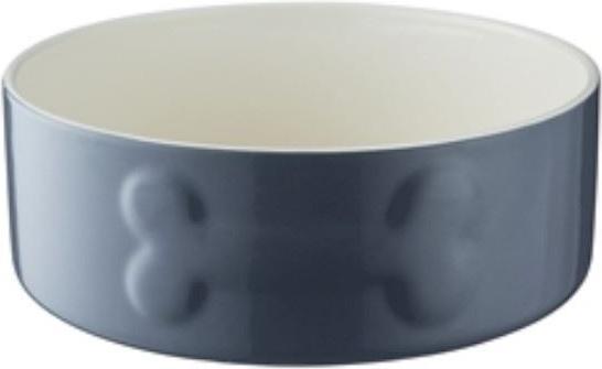 Actual product image Mason Cash Ceramic Dog Bowl, 20 cm Grey