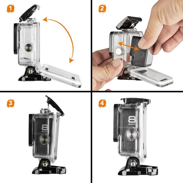 Immagine prodotto mantona Deep Dive GoPro Hero 8 (GoPro Hero 8)