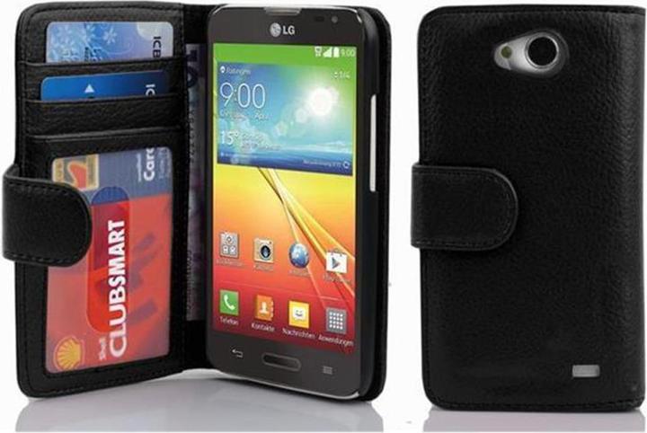 Produktbild Cadorabo Book mit 3 Kartenfächer Cover (LG L70)