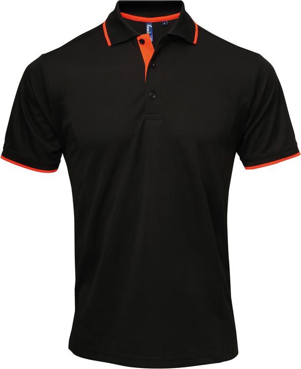 Premier Kontrast Coolchecker Polo Shirt