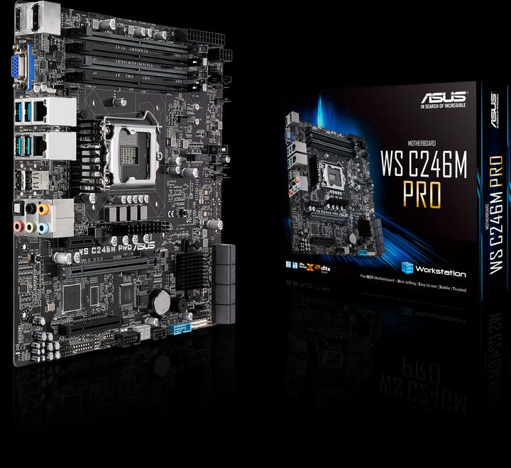 ASUS C246M PRO (LGA 1151, Intel C246, mATX)