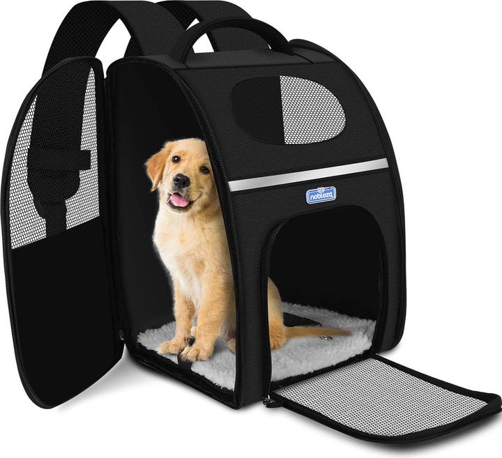 Actual product image Nobleza Backpack for dogs and cats (Dog, Cat, Breathable)