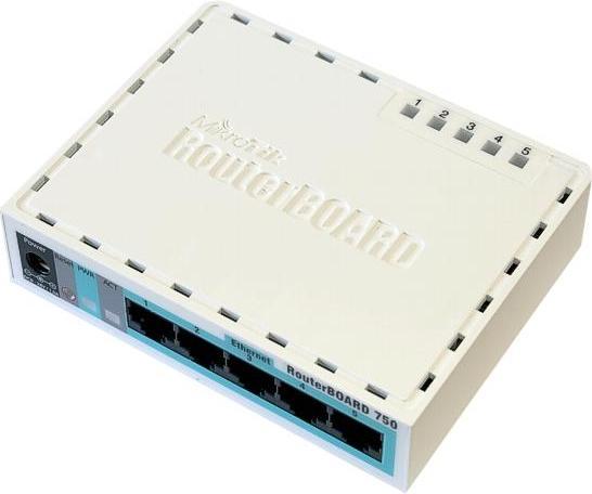Immagine prodotto MikroTik Router hEX Lite RB750R2