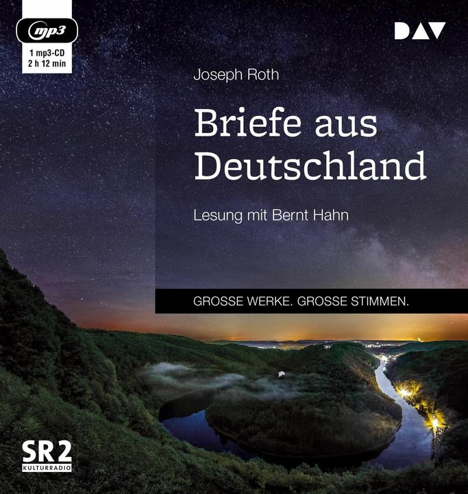 Actual product image Letters from Germany (Joseph Roth, Bernt Hahn, German)