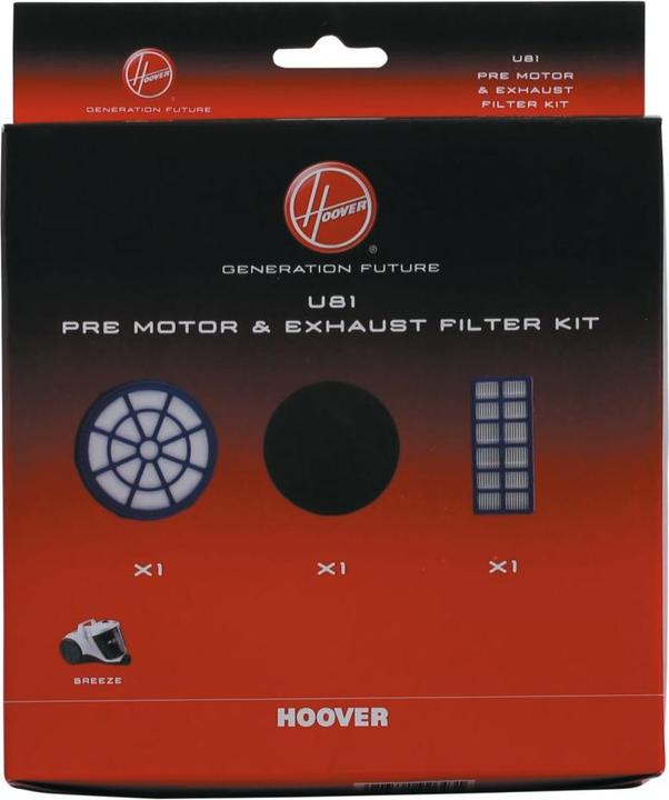 Actual product image Candy Hoover U81 FILTER COMPL.