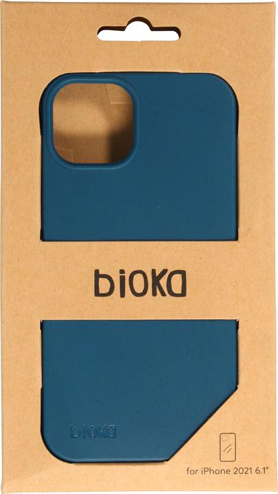 Produktbild Bioka Hülle Biologisch Abbaubar Eco-Friendly Kompostierbar blau (Apple iPhone 13)