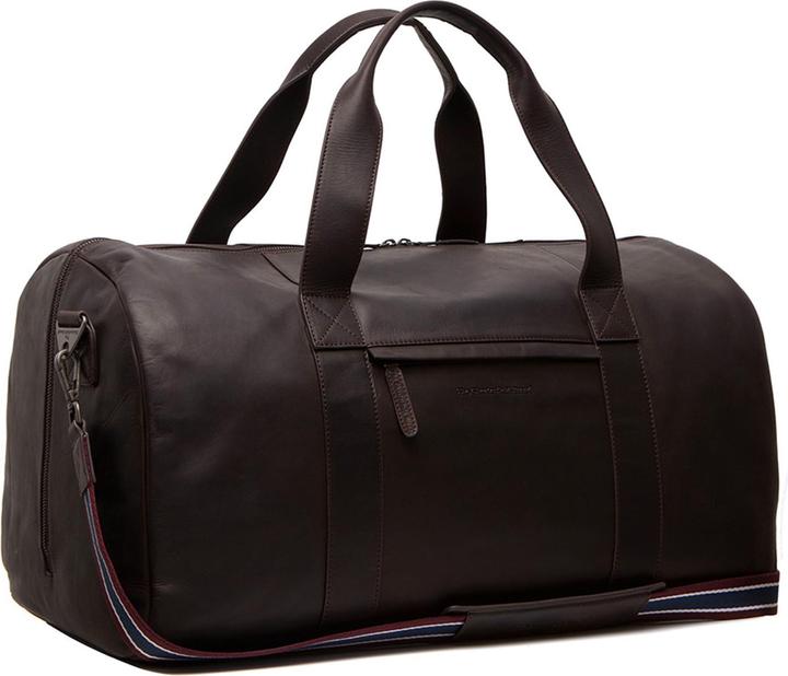 Produktbild The Vegan Cow Chesterfield Brand Leren Weekendtas Bruin Hudson (51.20 l)