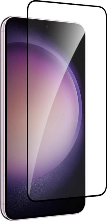 SBS Puro Frame Tempered Glass for Samsung Galaxy S24+, black (1 Stück, Samsung Galaxy S24+, Samsung Galaxy S25+)