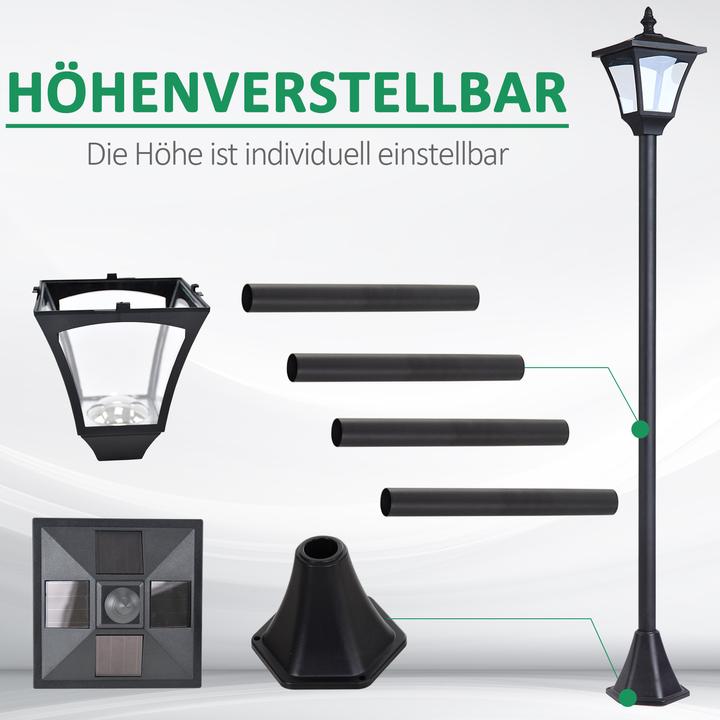 Produktbild Outsunny Gartenlaterne (10 lm, IP44)