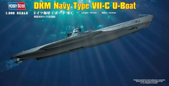 Produktbild Hobby Boss German Navy Type VII-C U-Boat