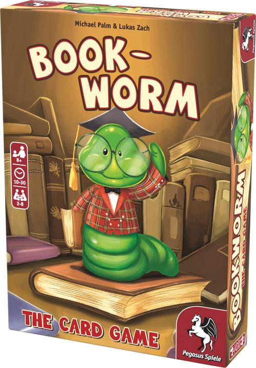 Actual product image Pegasus 18322E - Bookworm - The Card Game English Edition GB (English)