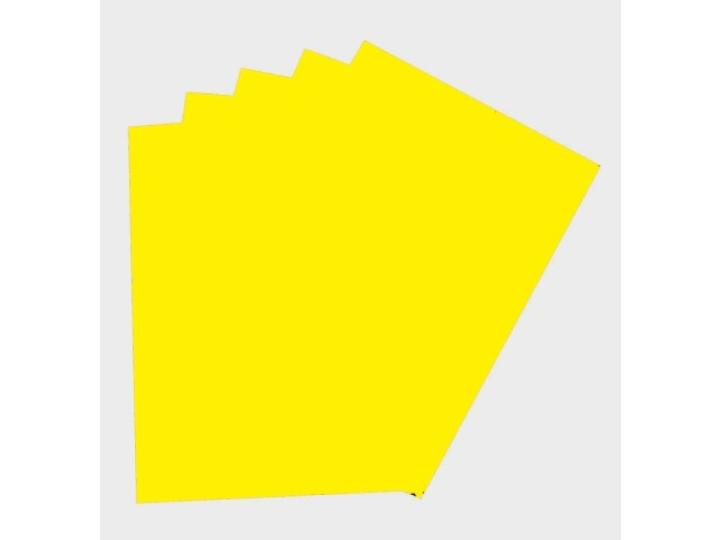 Actual product image Folia Foam rubber lemon yellow
