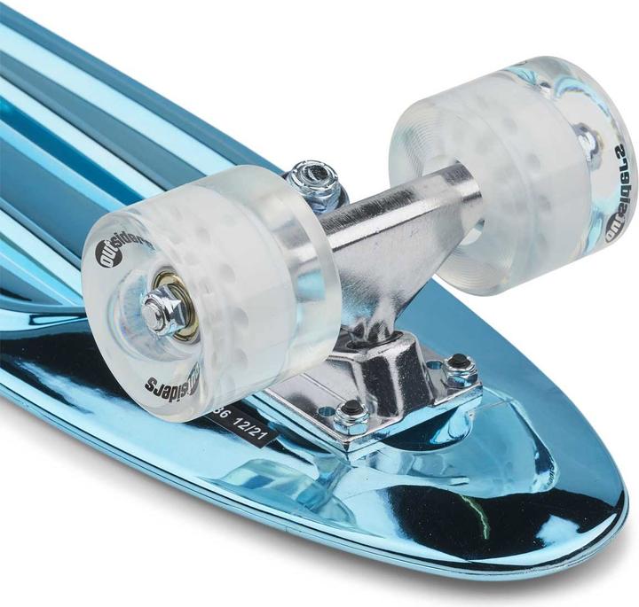 Produktbild Outsiders - Chrome Edition Retro Skateboard Blue (2.36")