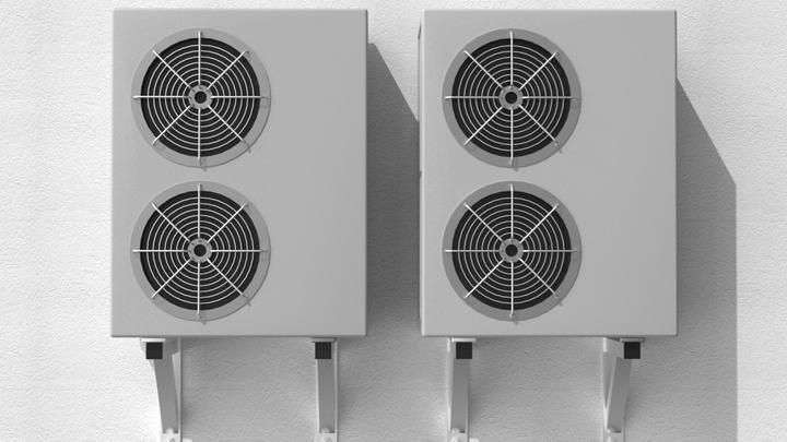 Actual product image Fischer KLIMA KLIK air conditioning brackets for outdoor units465 mm