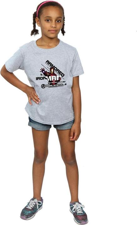 Immagine prodotto Iron Man Armored Avenger Maglietta Ragazze (152, 158)