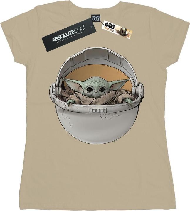 Star Wars The Mandalorian The Child Basket TShirt (S)