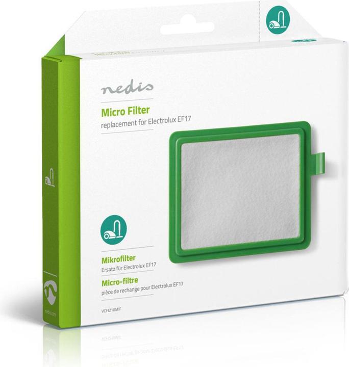 Image du produit Nedis Aspirateur Micro Filter | Remplacement pour : Electrolux / Tornado / Volta | 150 mm | 120 mm | Vert