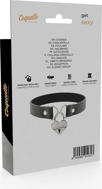 Image du produit Coquette Coeur De Clé De Choker Chic Desire Fait à La Main