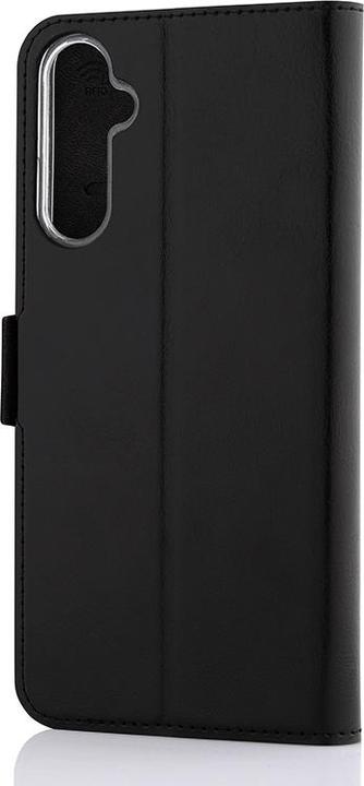 Actual product image Wave BookCase -suojakuori, Samsung Galaxy A05s, musta (Samsung Galaxy A05s)