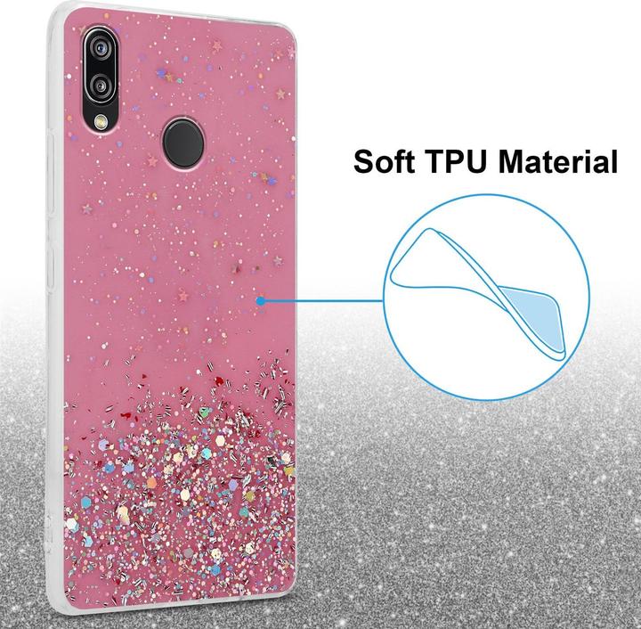 Immagine prodotto Cadorabo Copertura in TPU scintillante (Huawei Nova 3E)