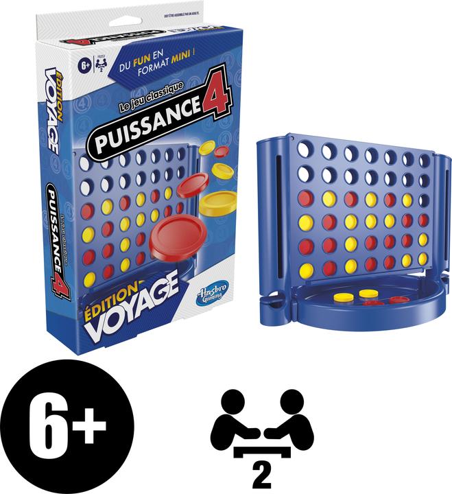 Actual product image Hasbro Power 4 Travel (French)