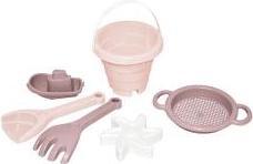 Image du produit Wader Sandkastenset „Zuckerwatteschloss“ in Rosa, 6-teilig