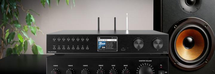 Immagine prodotto Telestar TOP 500 sw HiFi-Tuner 43cm,Internet/DAB+/UKW,Streaming,BT,HM (Sintonizzatore radio)