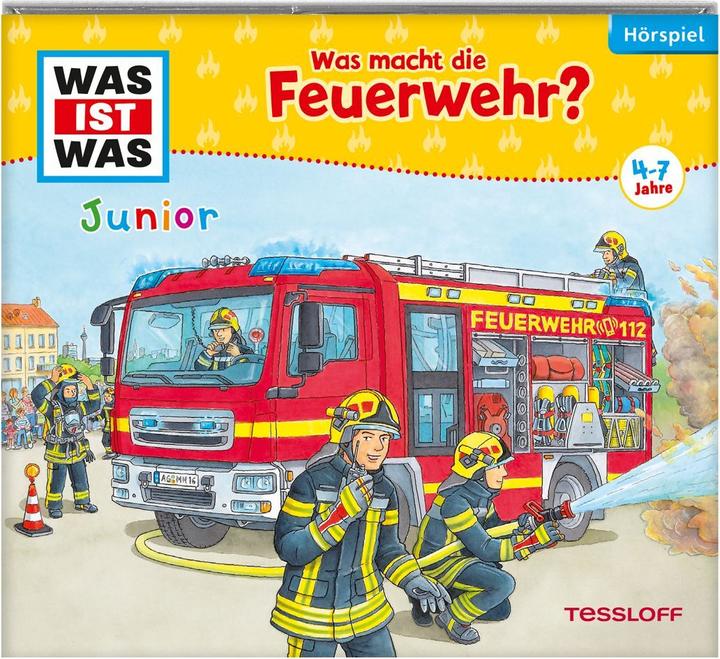 Actual product image Tessloff WAS IST WAS Junior radio play. What does the fire department do? (Angela Strunck, German)