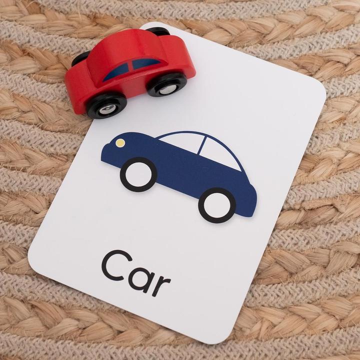 Image du produit Priya & Peanut Cartes flash Premiers Mots – 50 premiers mots pour tout-petits