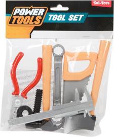 Actual product image Toi-Toys Power tool tool set in bag, 7 pcs.