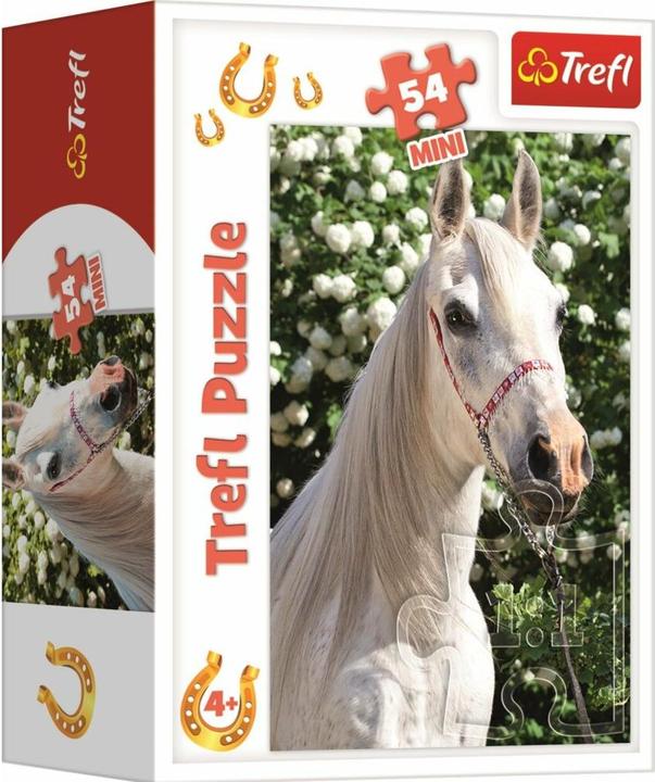Actual product image Trefl Puzzle World of Horses: Portrait of a white man 54 pieces (54 pieces)