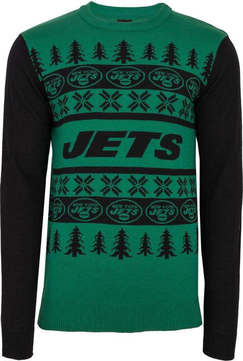 Produktbild Foco NFL Ugly Sweater XMAS Strick Pullover New York Jets - XXL (XXL)