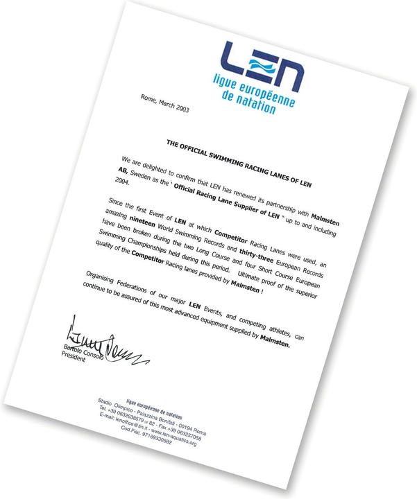 Immagine prodotto Malmsten Linea di competizione Linea di corsia classica