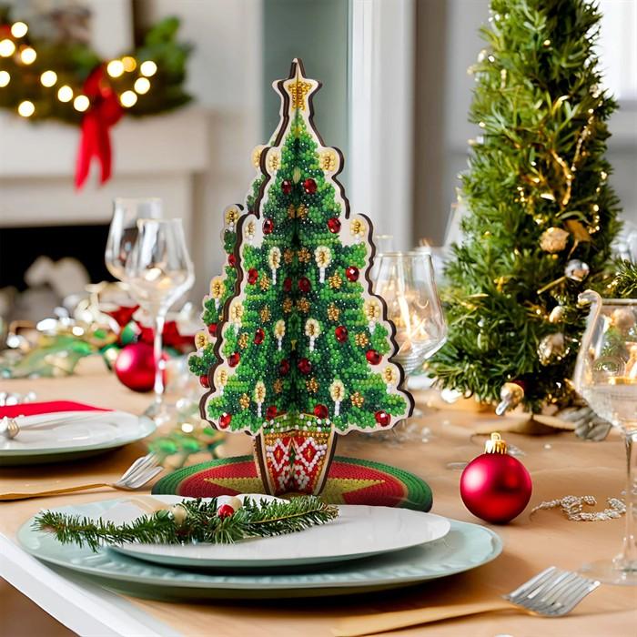 Produktbild Craft Buddy Crystal Art 3D-Weihnachtsbaum – Kreativset für festliche Szenen