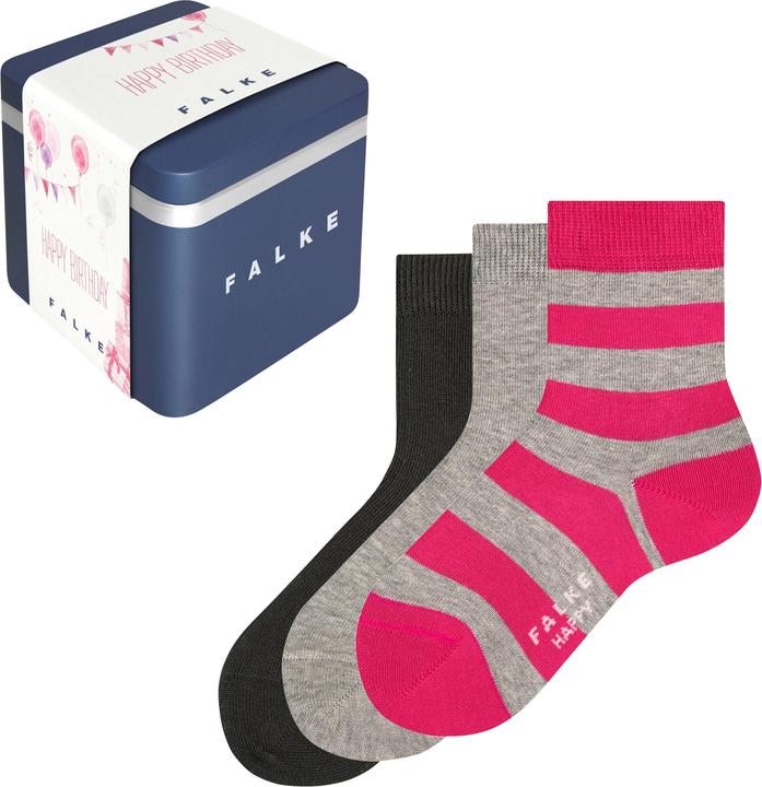 Immagine prodotto Falke Happy Giftbox 3-Pack SO Set (confezione da 3, 39 - 42)