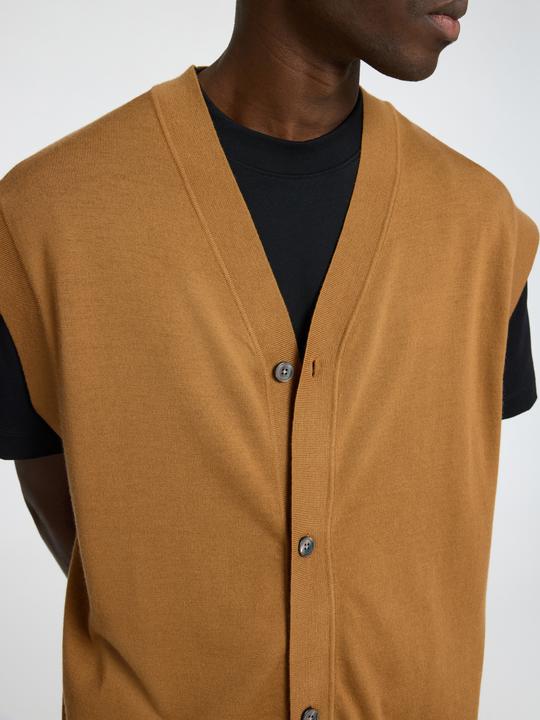 Image du produit Selected Homme Gilet tricoté 100% laine mérinos (S)